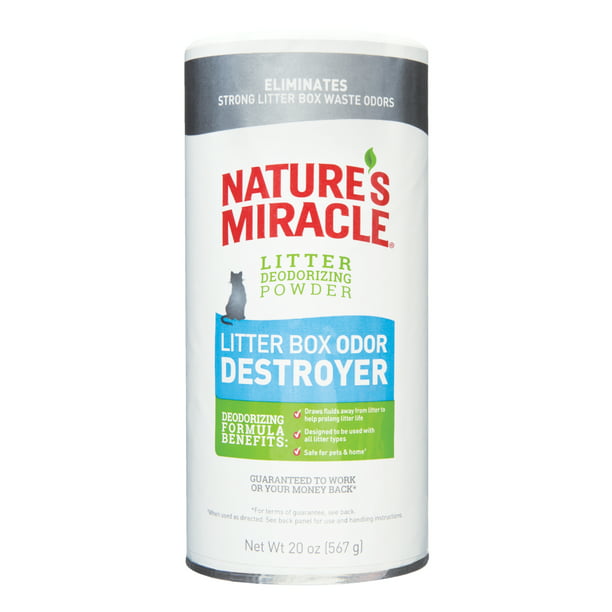 Nature's Miracle Just for Cats Odor Destroyer Litter Powder 2 Pack